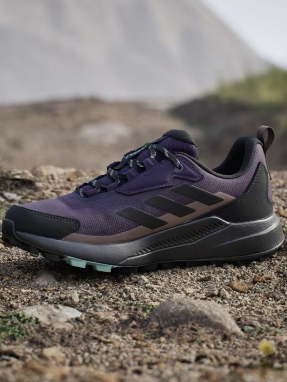 ADIDAS Terrex Anylander Rain.Rdy Hiking Shoes, New, Size 9.5, Purple - Picture 3 of 12